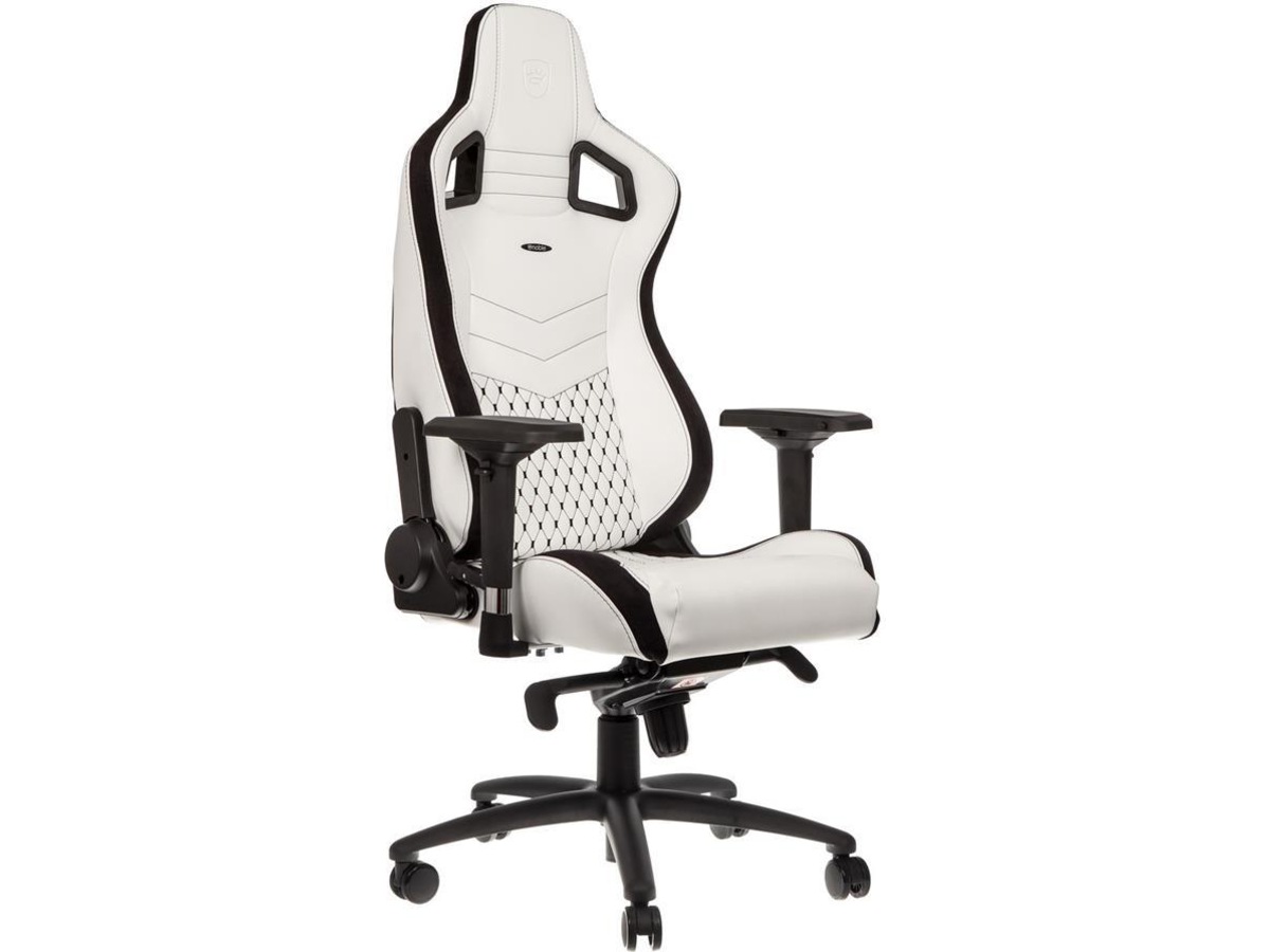 Noble Chair noblechairs EPIC Gaming Chair White Black NBL ...