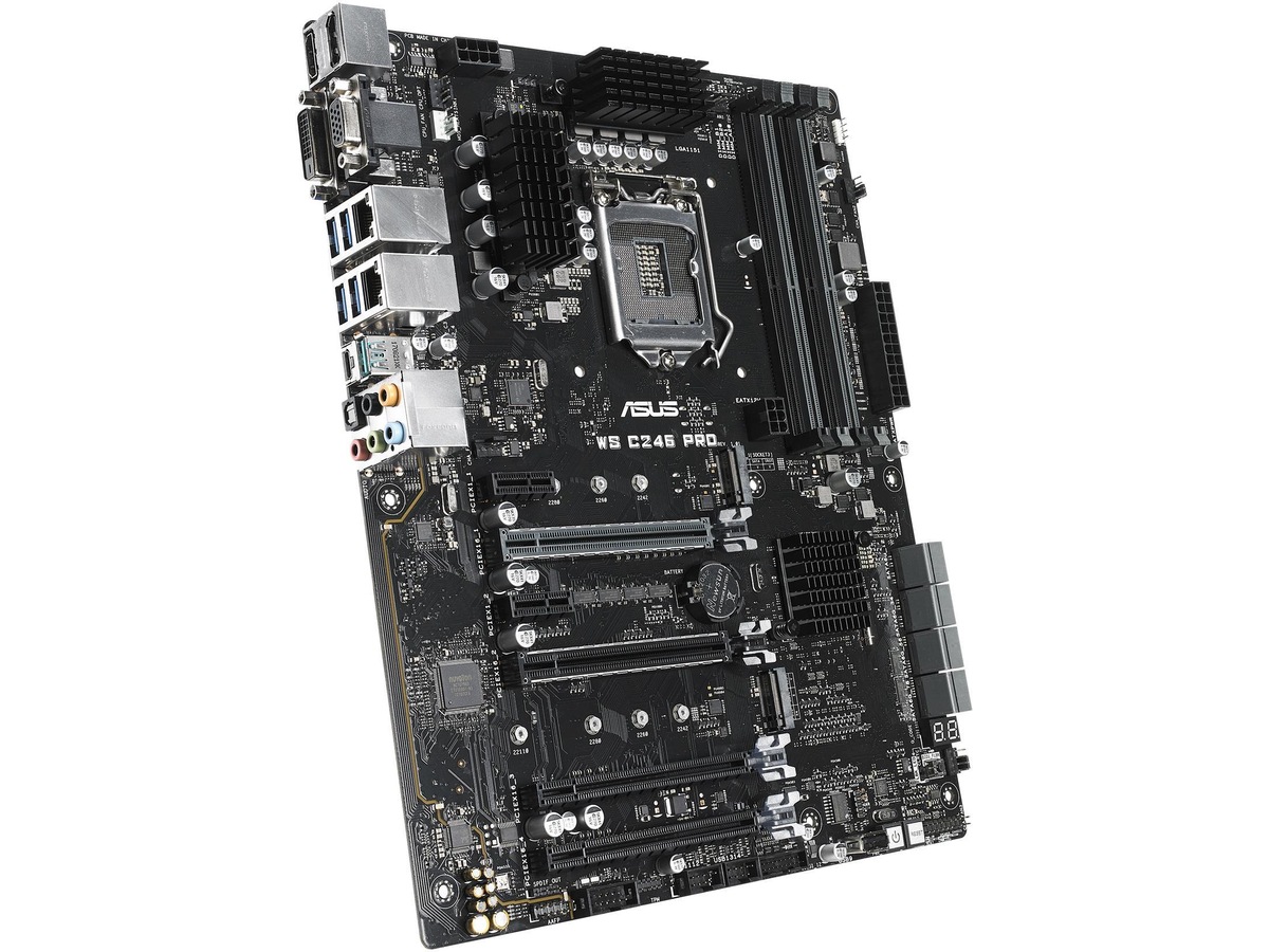 ASUS WS C246 PRO Hovedkort Intel Socket Komplett no