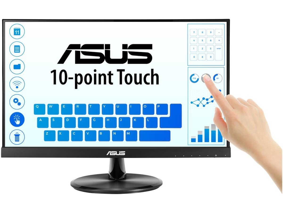 ASUS 22" LED VT229H Touch-skjermer