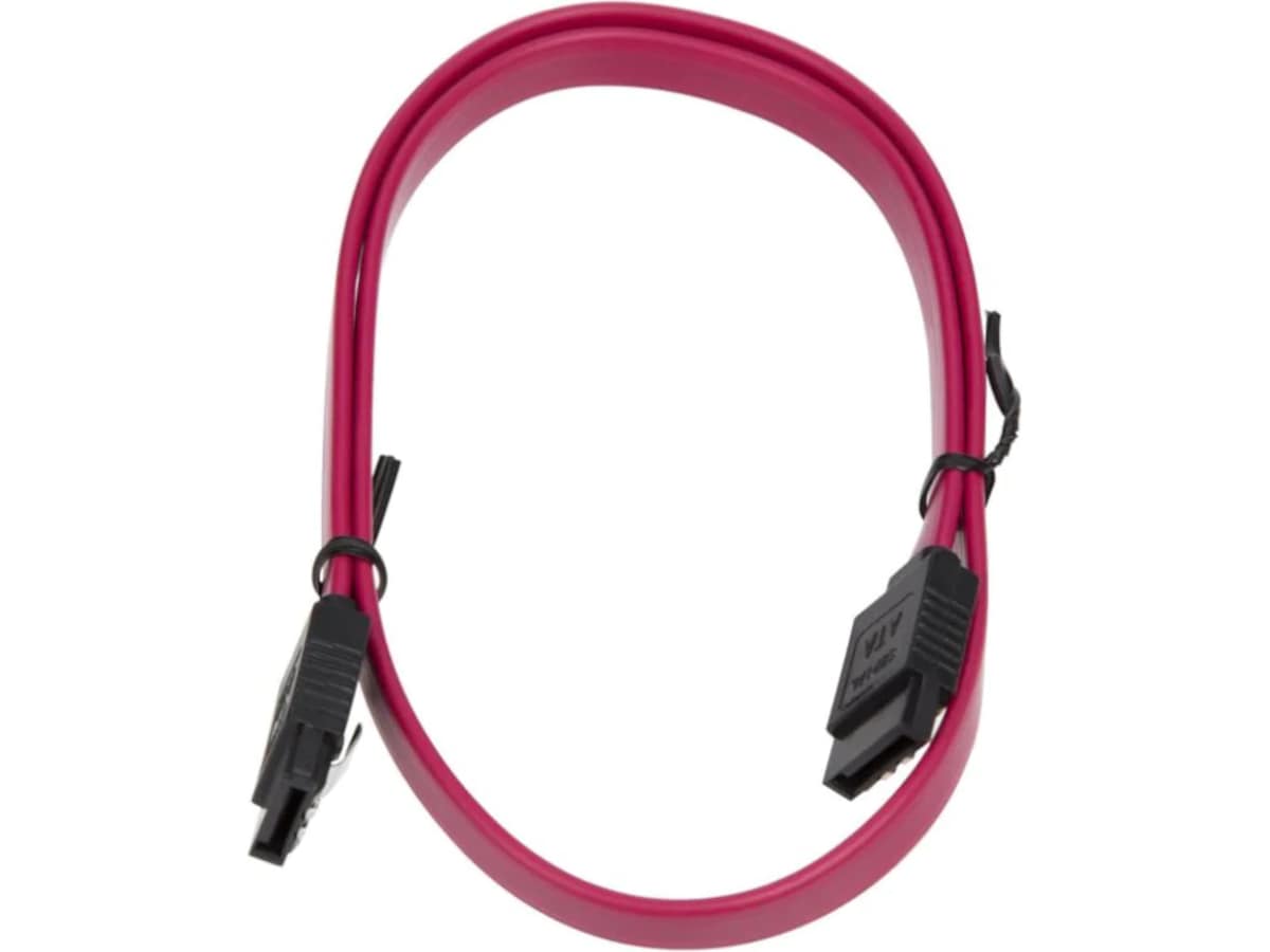 SATA 6 kabel 1m (rød) Datakabler