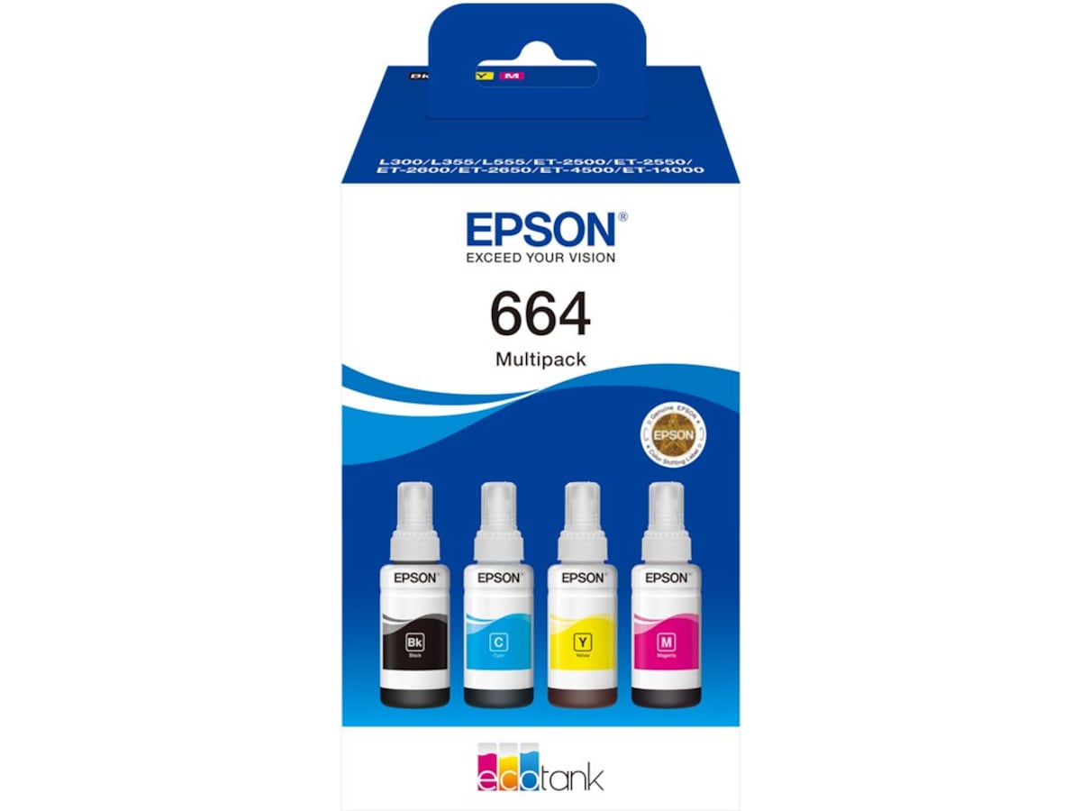 Epson Blekk 664 EcoTank Multipack Blekkpatroner
