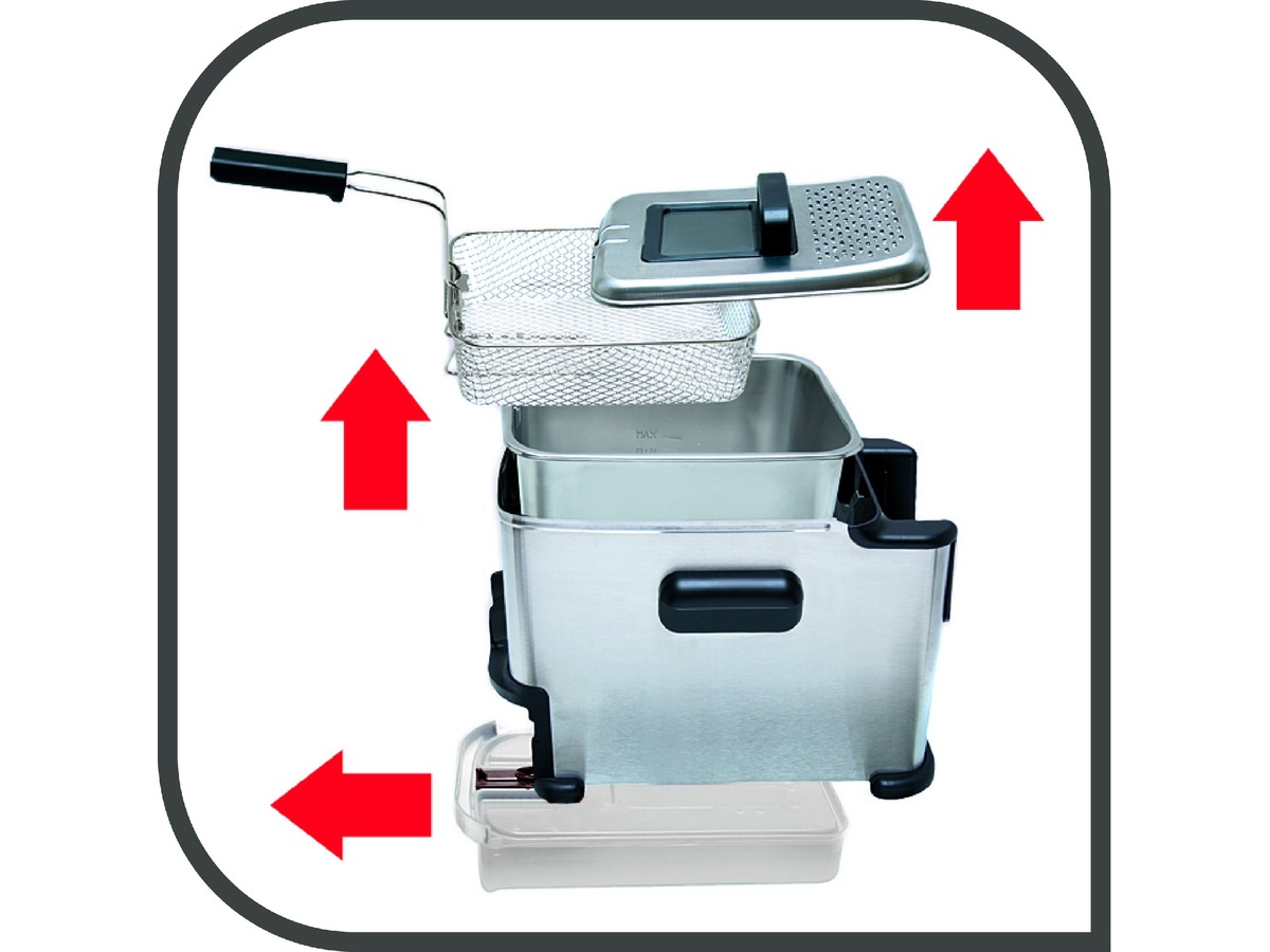 Tefal Oleoclean Deep Fryer Compact Airfryer Komplett.no