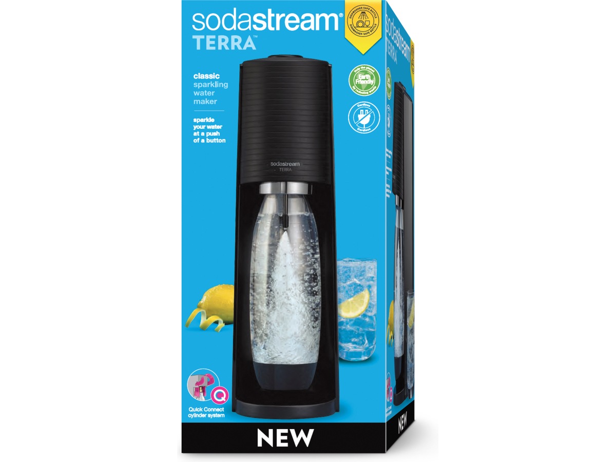 Sodastream Terra™ (sort) Kullsyremaskiner Komplett.no