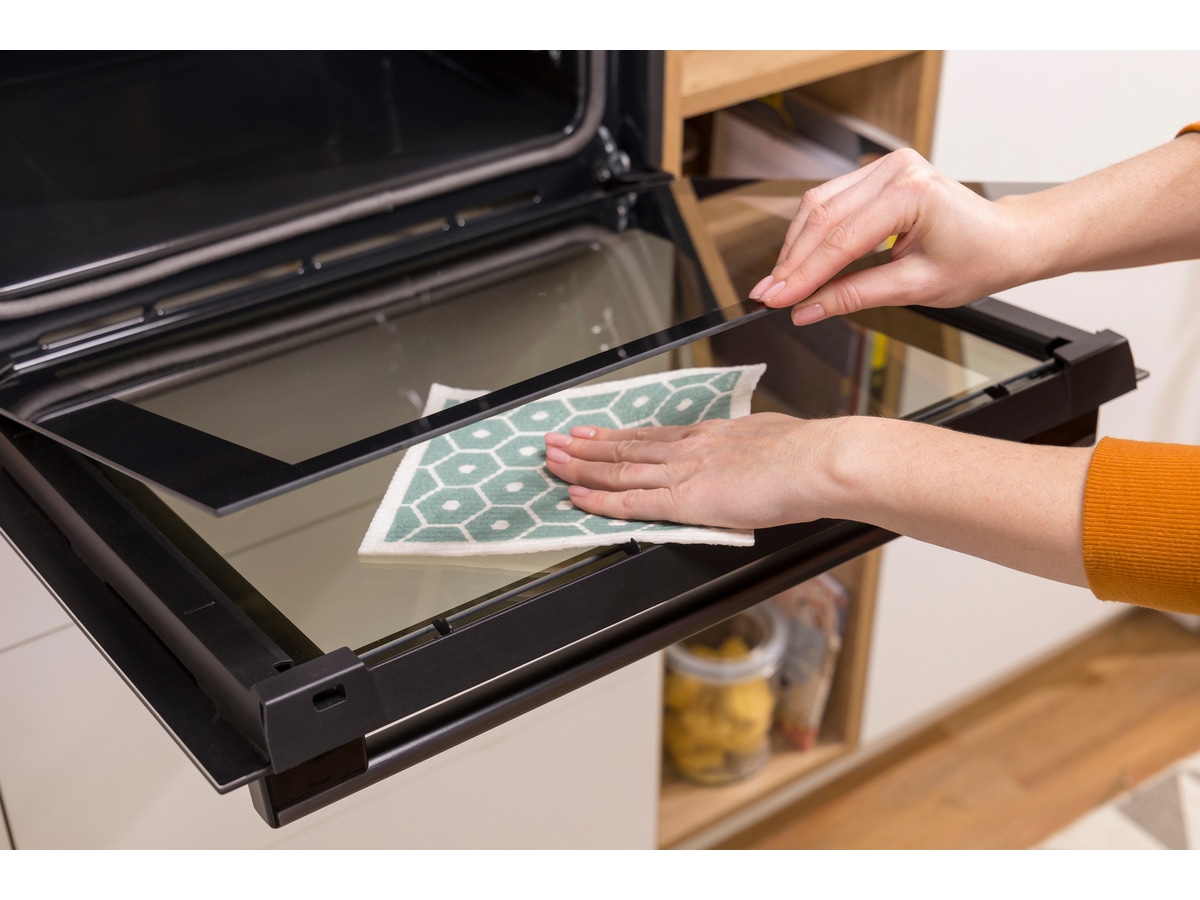 Gorenje BPSA6747A08BGWI Innebygd pyrolyseovn (sort) Stekeovn