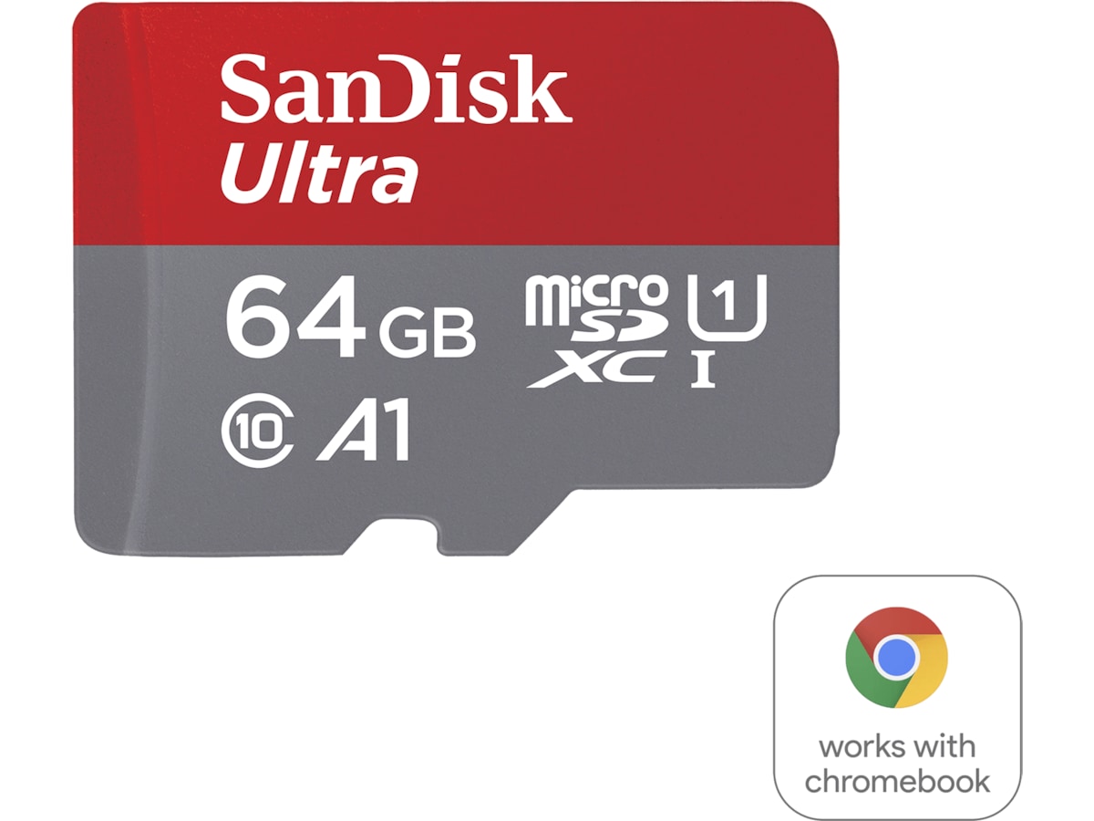 SanDisk Ultra microSDXC card 64GB Minnekort til foto & video