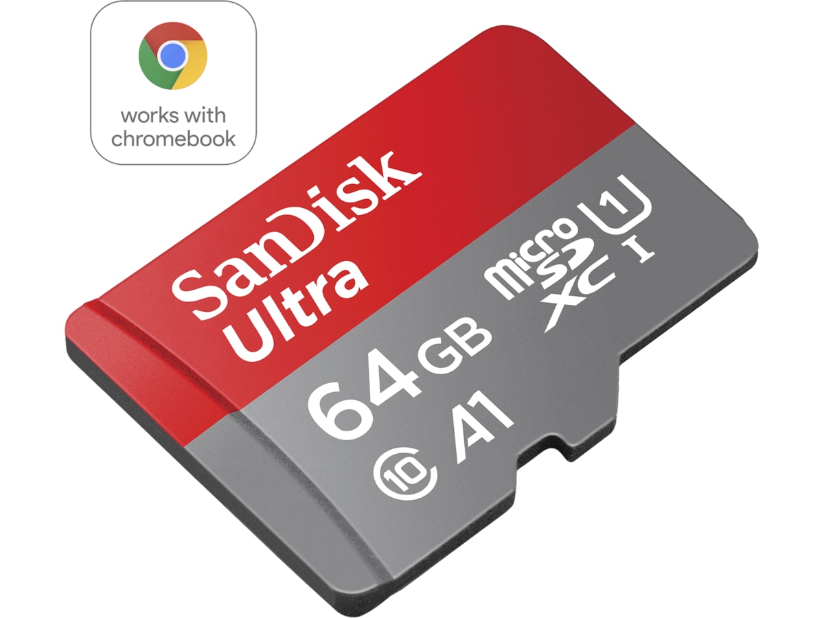 SanDisk Ultra microSDXC card 64GB Minnekort til foto & video