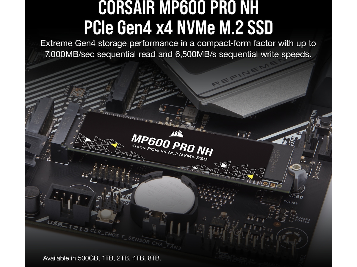 Corsair MP600 PRO NH NVMe M.2 SSD 8TB SSD M.2