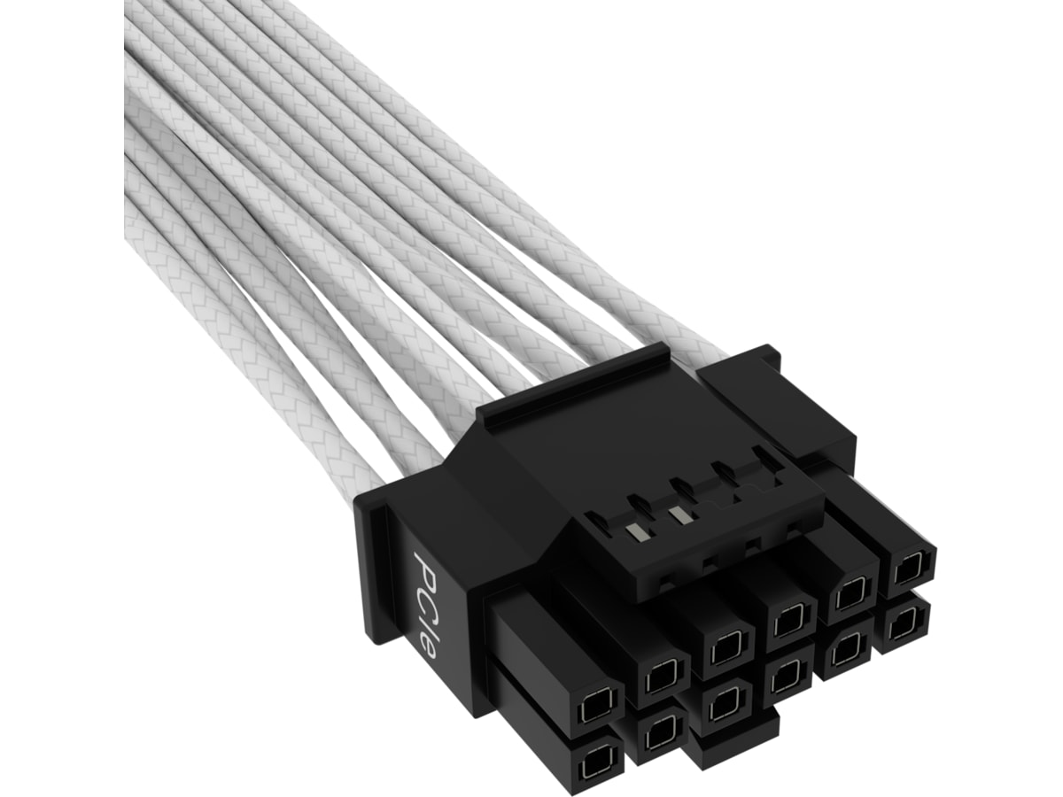 Corsair Premium 600W PCIe 5.0 / Gen 5 Kabel (hvit) Tilbehør