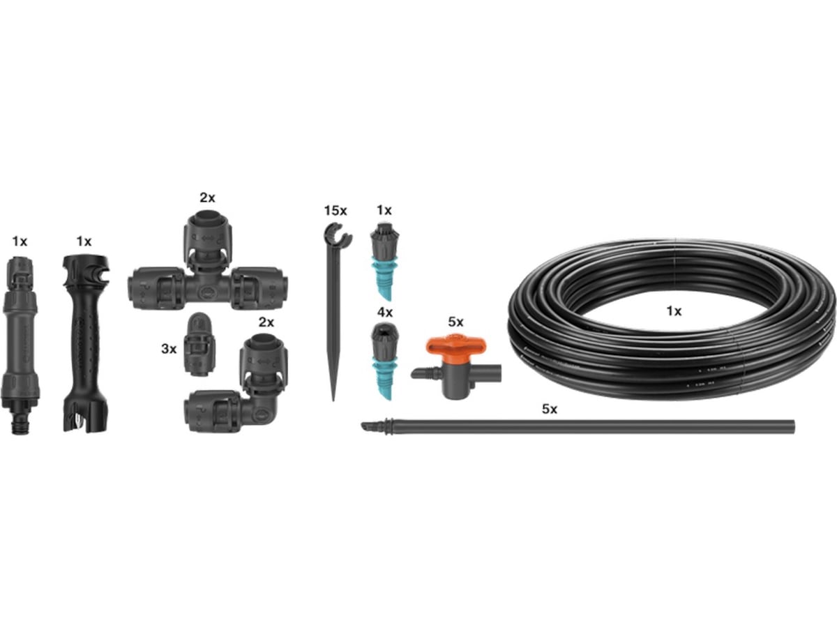 Gardena Micro drip startsett for kjøkkenhager Vanningssystemer