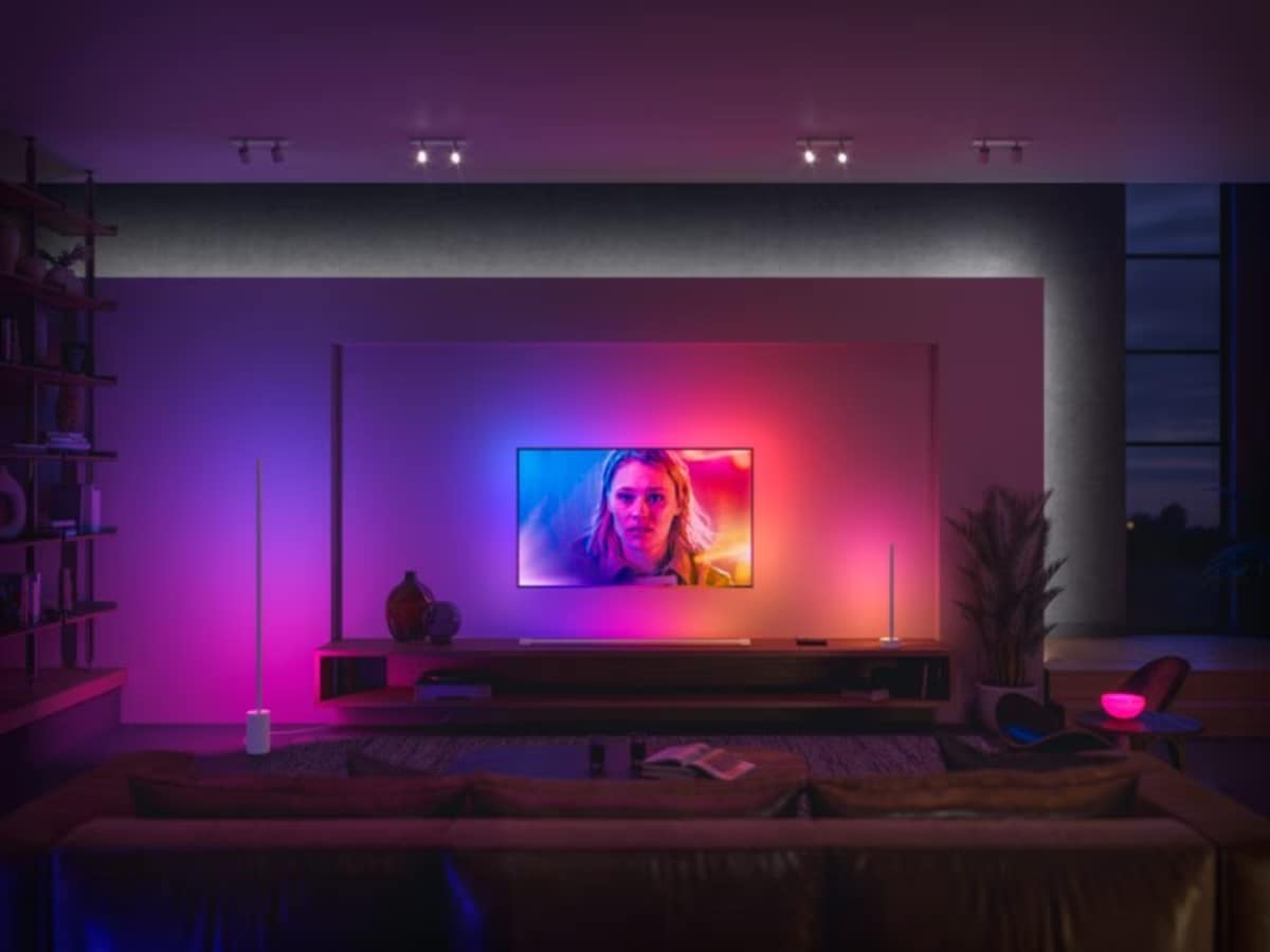 Philips Hue Gradient Signe gulvlampe (hvit) 2-pack Gulvlampe