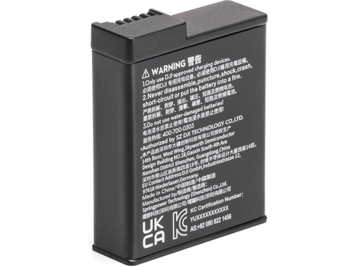 DJI Battery Extreme for Osmo Action 3 Tilbehørssett til kamera