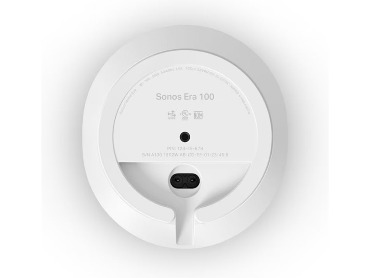 Sonos Era 100 Trådløs Høyttaler (hvit) 2-pack Høyttalere