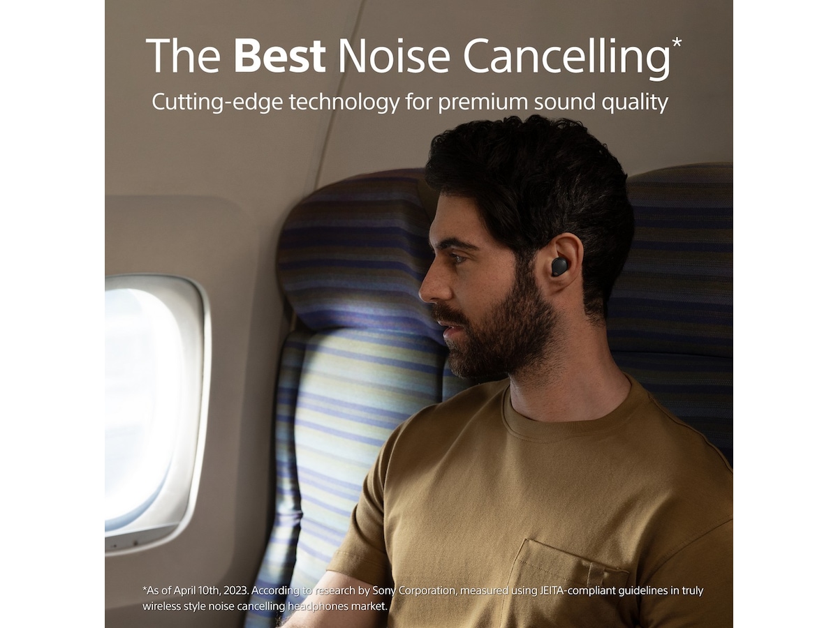 Sony WF-1000XM5 trådløse ørepropper, In-Ear (sort) Ørepropper