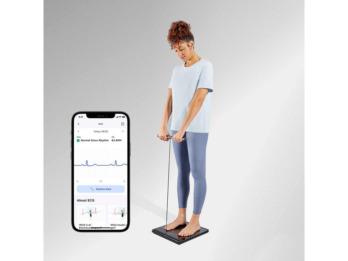 Withings Body Scan smart badevekt (sort) Badevekt