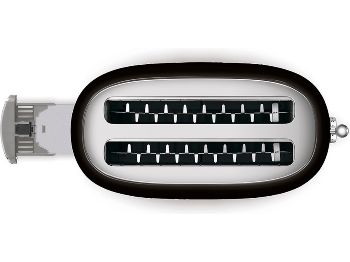 Smeg TSF02BLEU  4x2 brødrister (sort) Brødristere