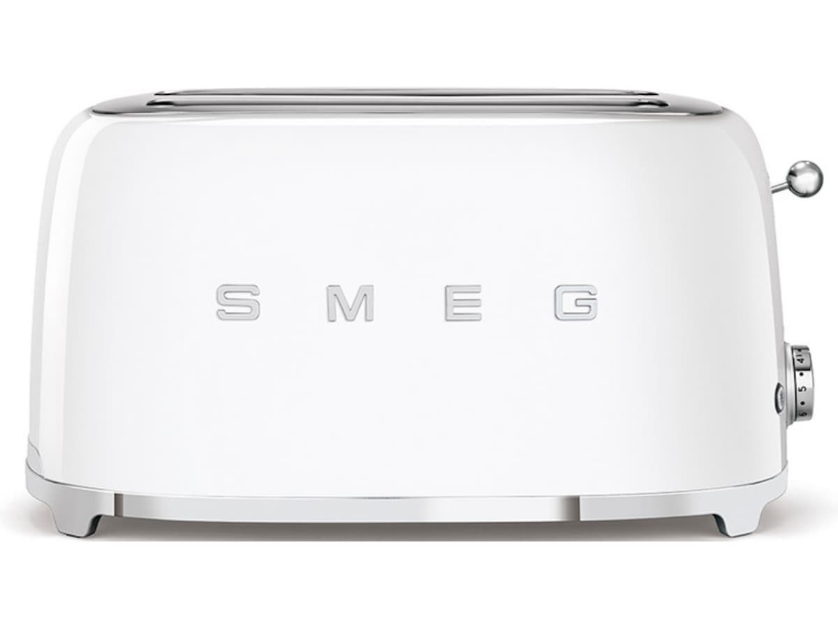 Smeg TSF02WHEU 4x2 brødrister (hvit) Brødristere