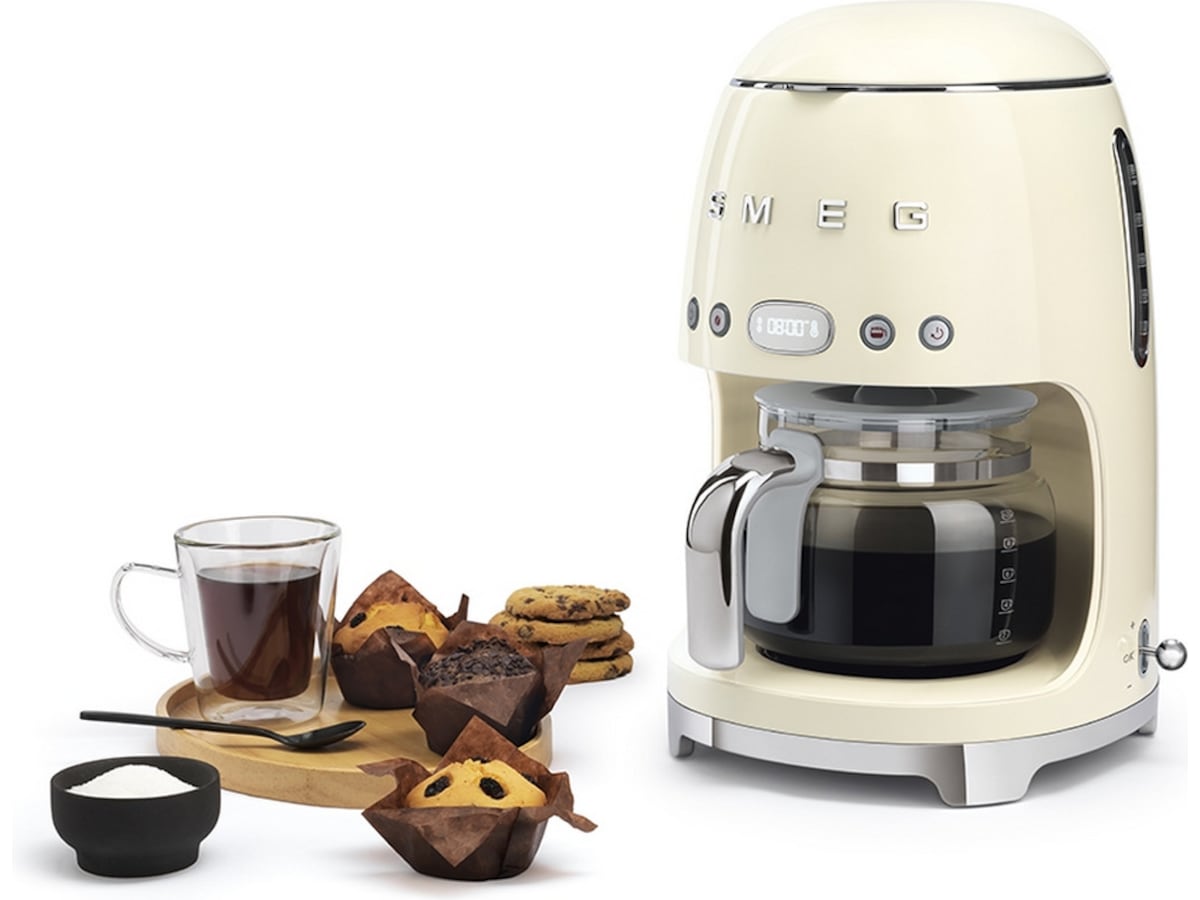 Smeg DCF02CREU Kaffetrakter (cream) Kaffetraktere