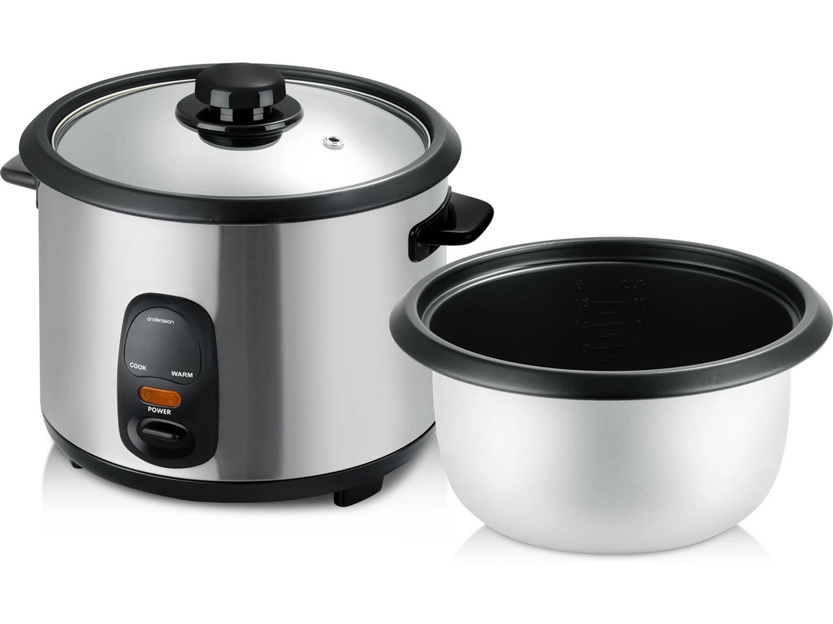 Andersson REC 2.2 Riskoker (rustfritt stål) Mat- & dampkokere
