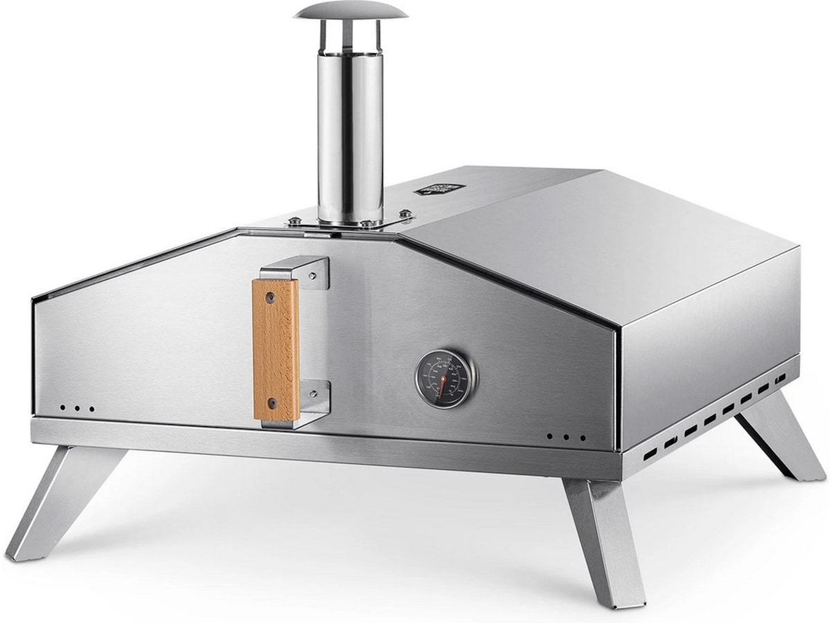 Austin and Barbeque AABQ 16" Gassdrevet pizzaovn (rustfritt stål) Pizzaovner