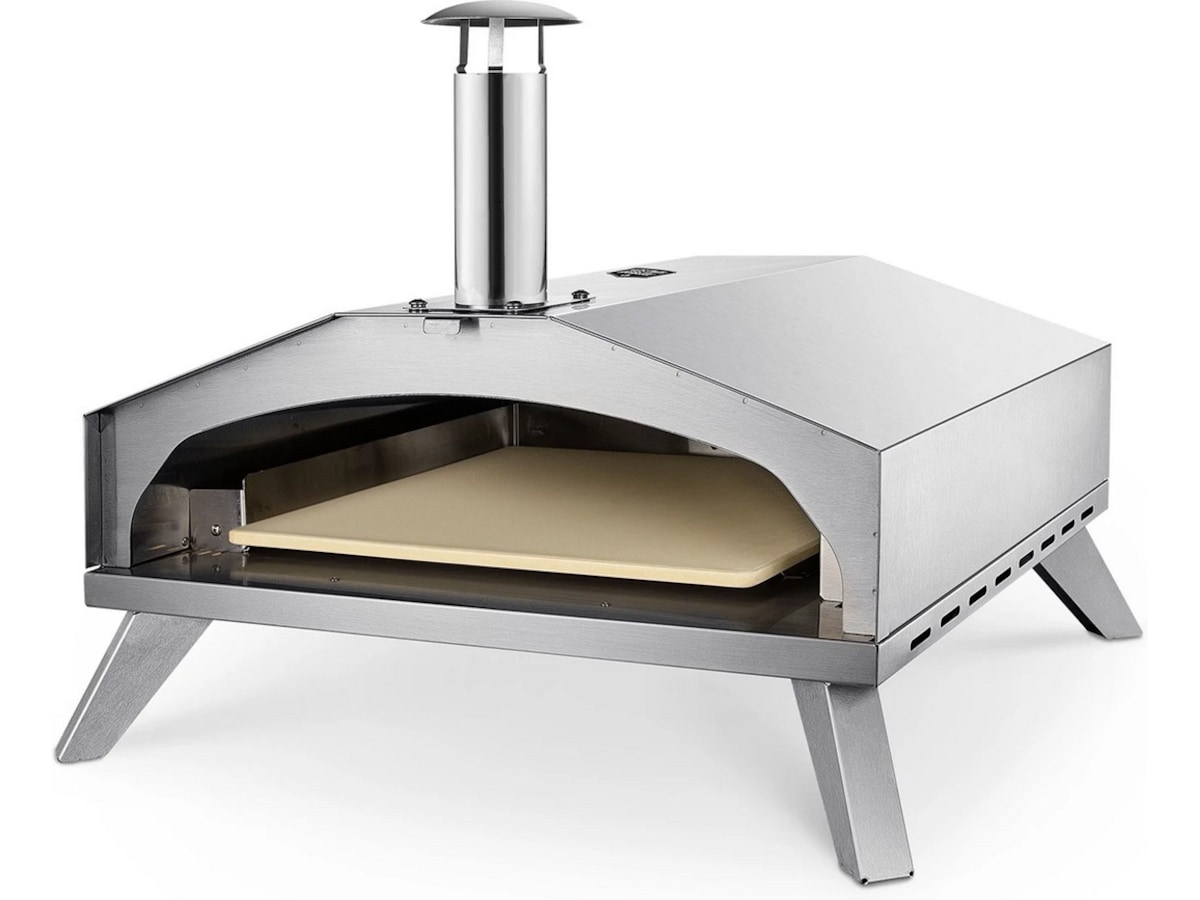 Austin and Barbeque AABQ 16" Gassdrevet pizzaovn (rustfritt stål) Pizzaovner