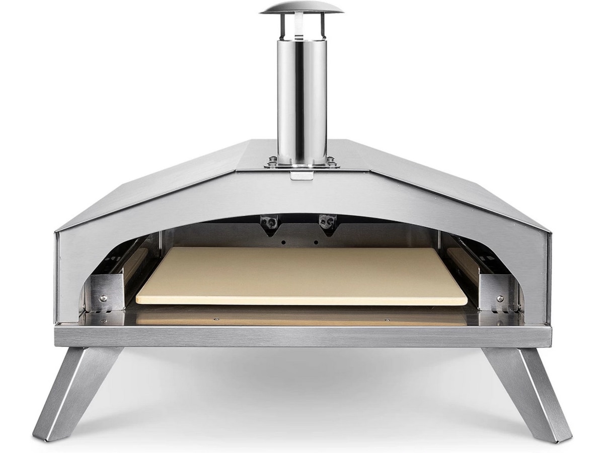 Austin and Barbeque AABQ 16" Gassdrevet pizzaovn (rustfritt stål) Pizzaovner