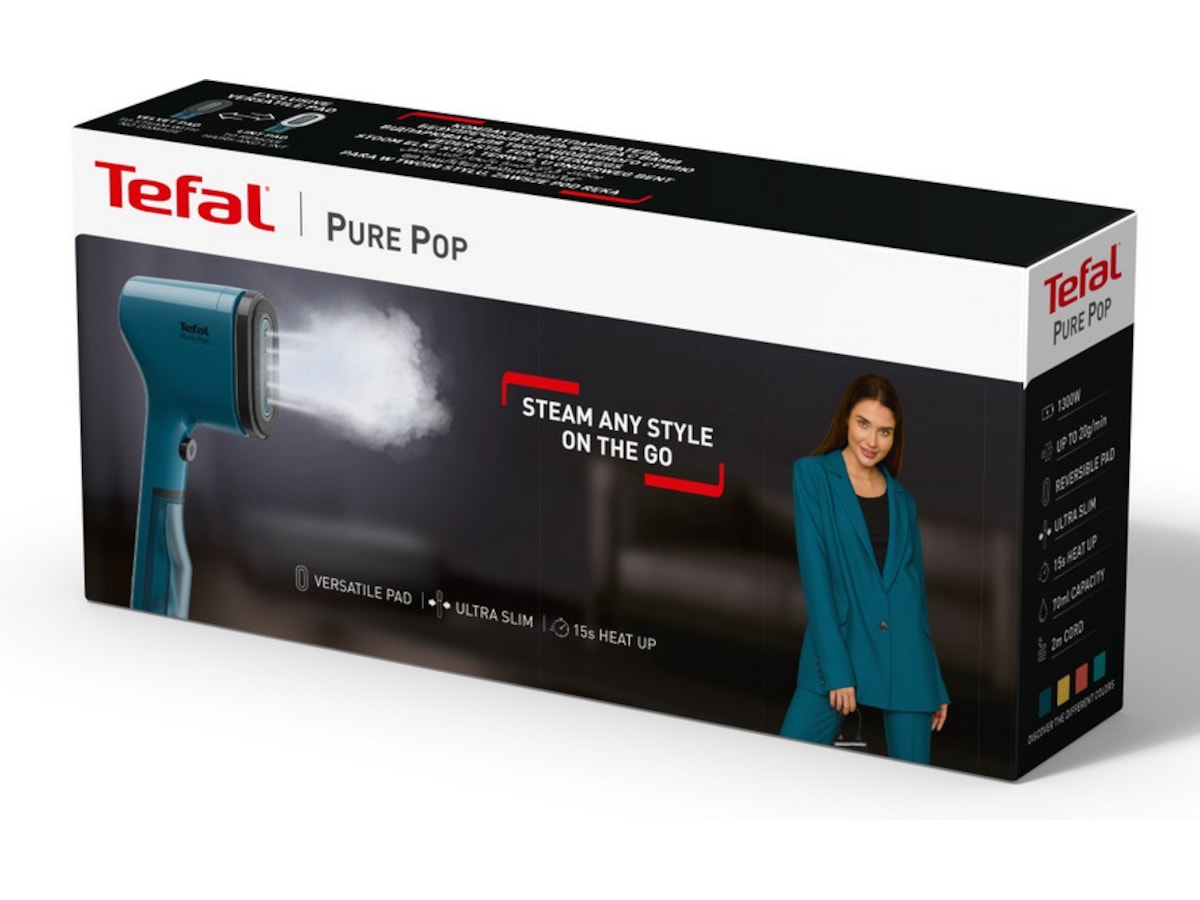 Tefal Pure POP Garment Steamer (blå) Steamer