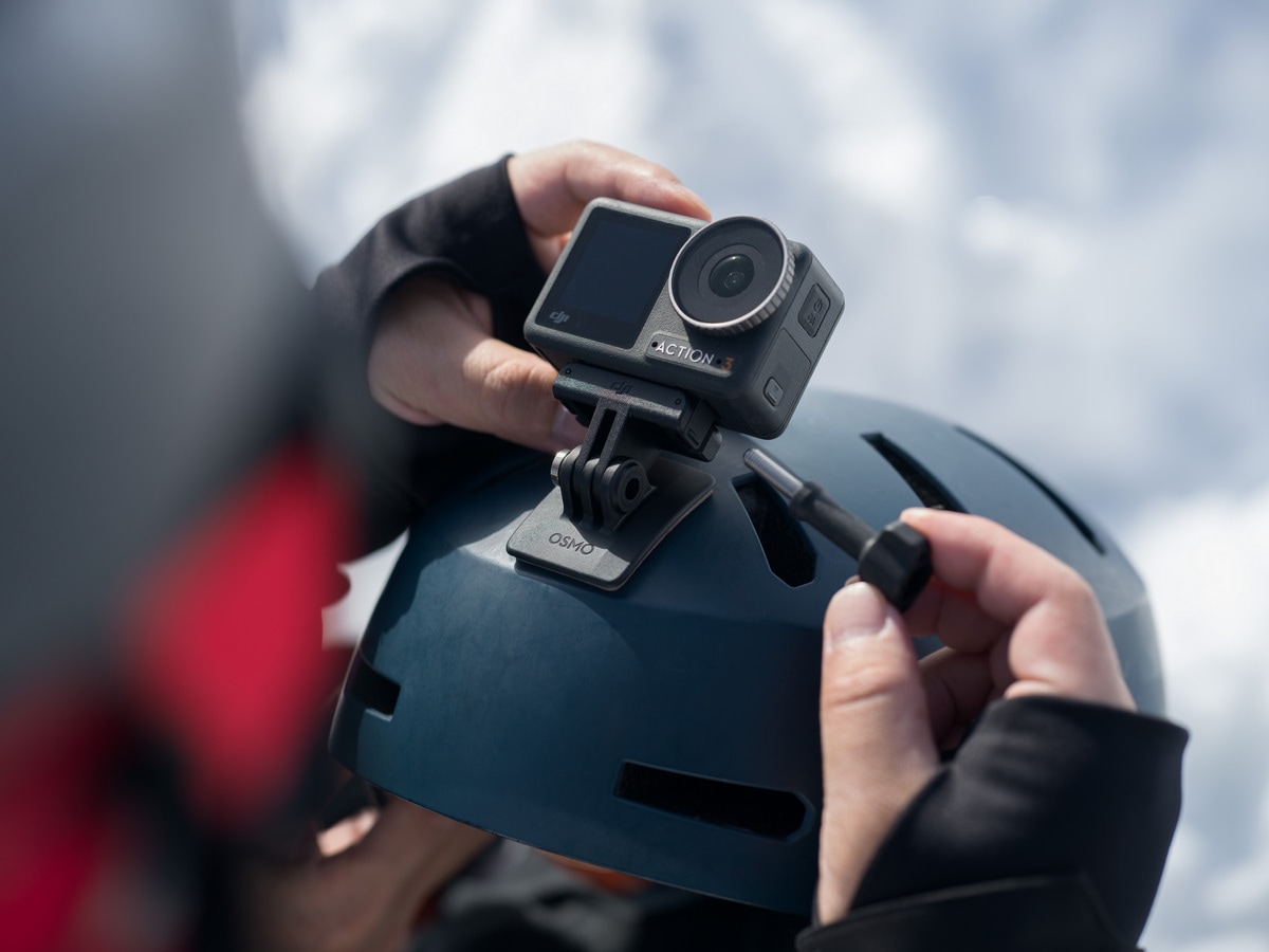 DJI Osmo Action Curved Adhesive Base Kit Tilbehørssett til kamera