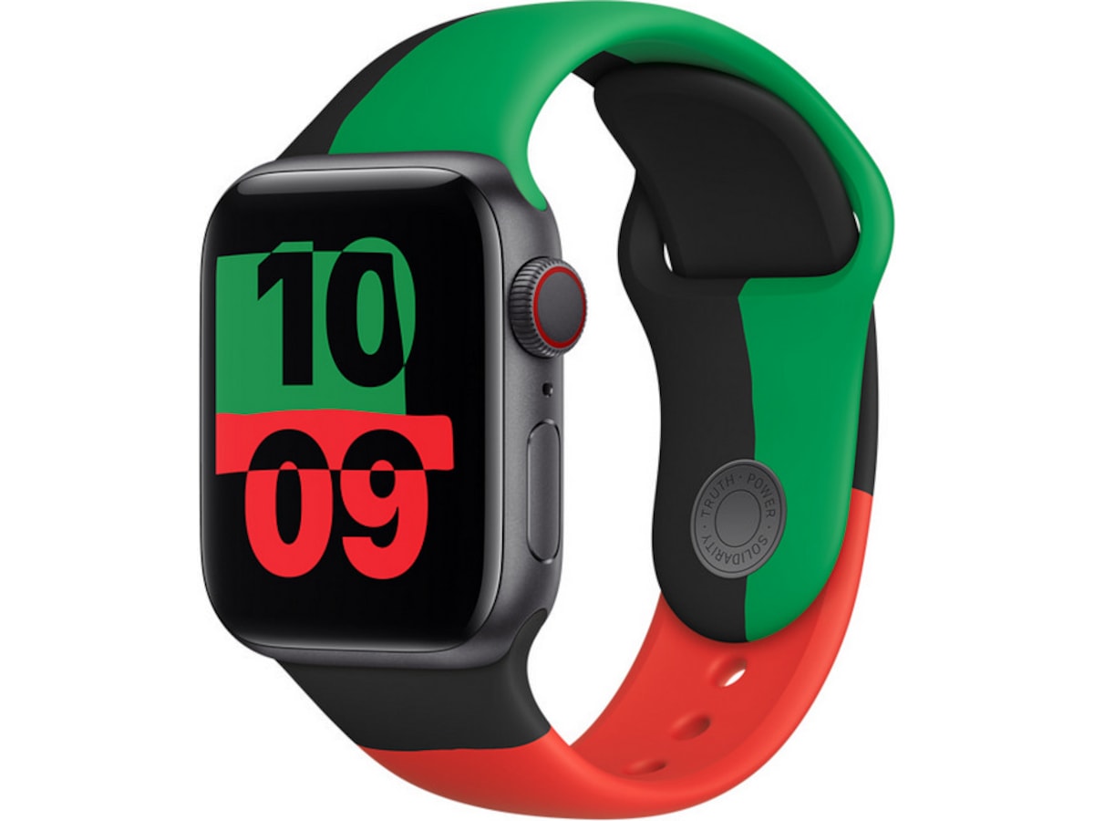 Apple Watch 40mm Sport Band Black Unity Reim