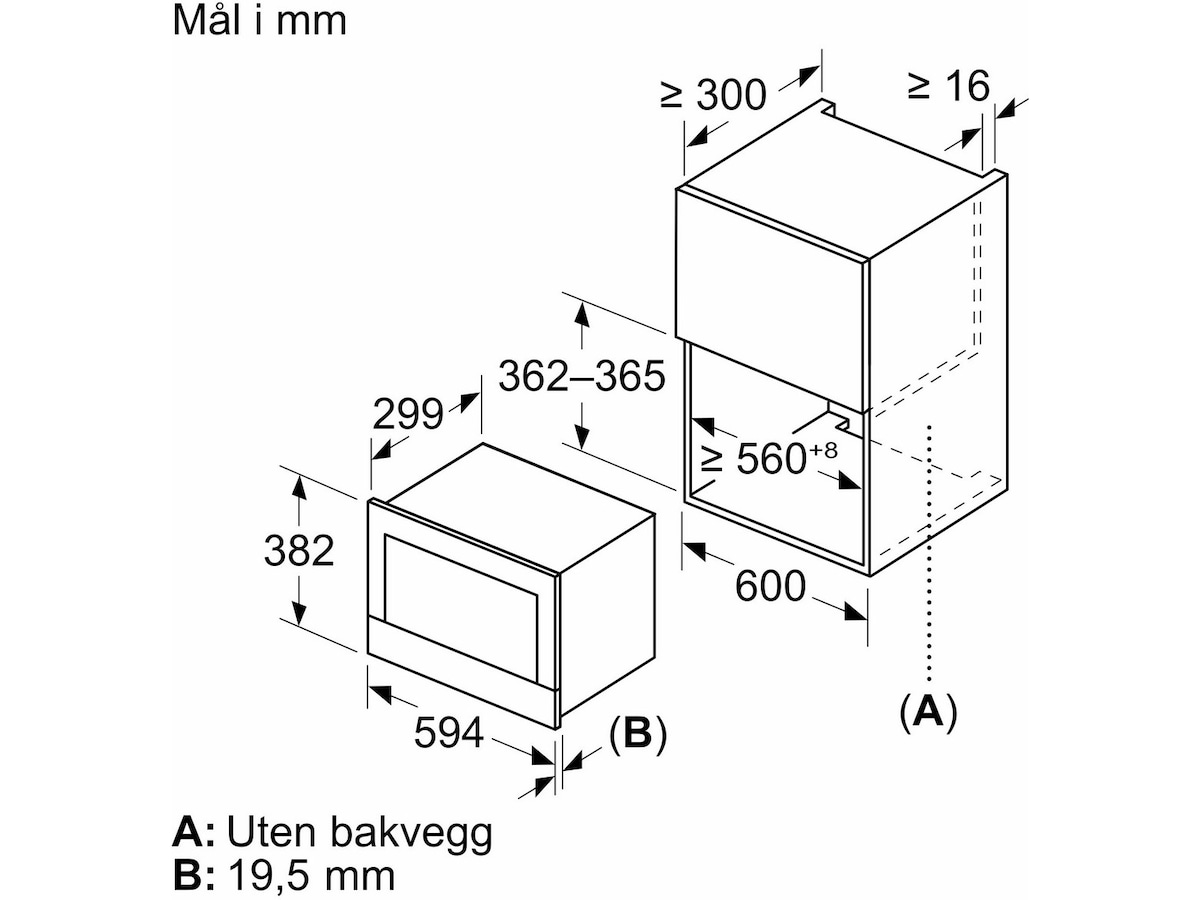 Siemens iQ700 BF722L1B1 Mikrobølgeovn (sort) Mikrobølgeovn