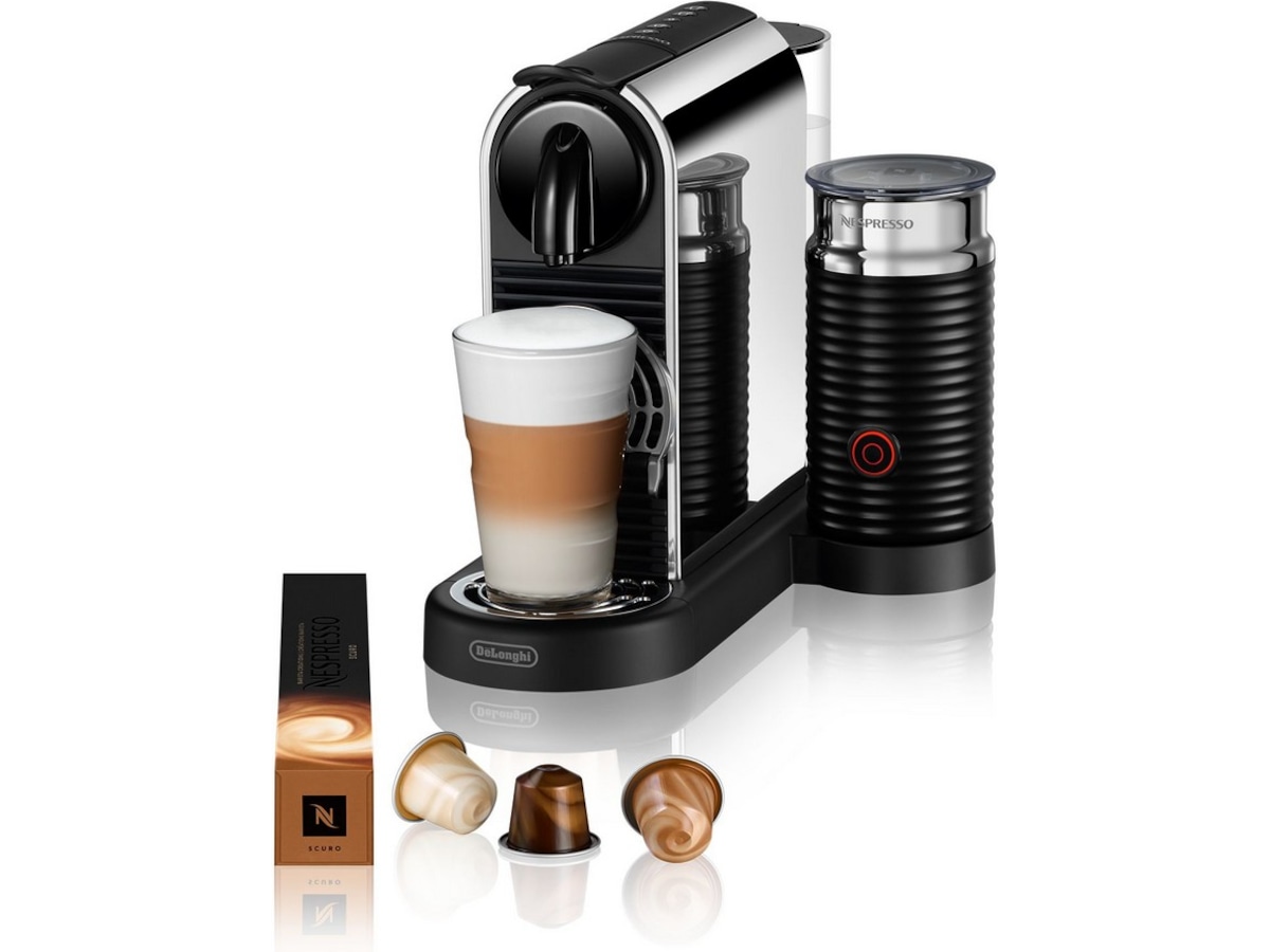 Nespresso CitiZ & Milk by De'Longhi Kapselmaskin (sort) Kapselmaskiner