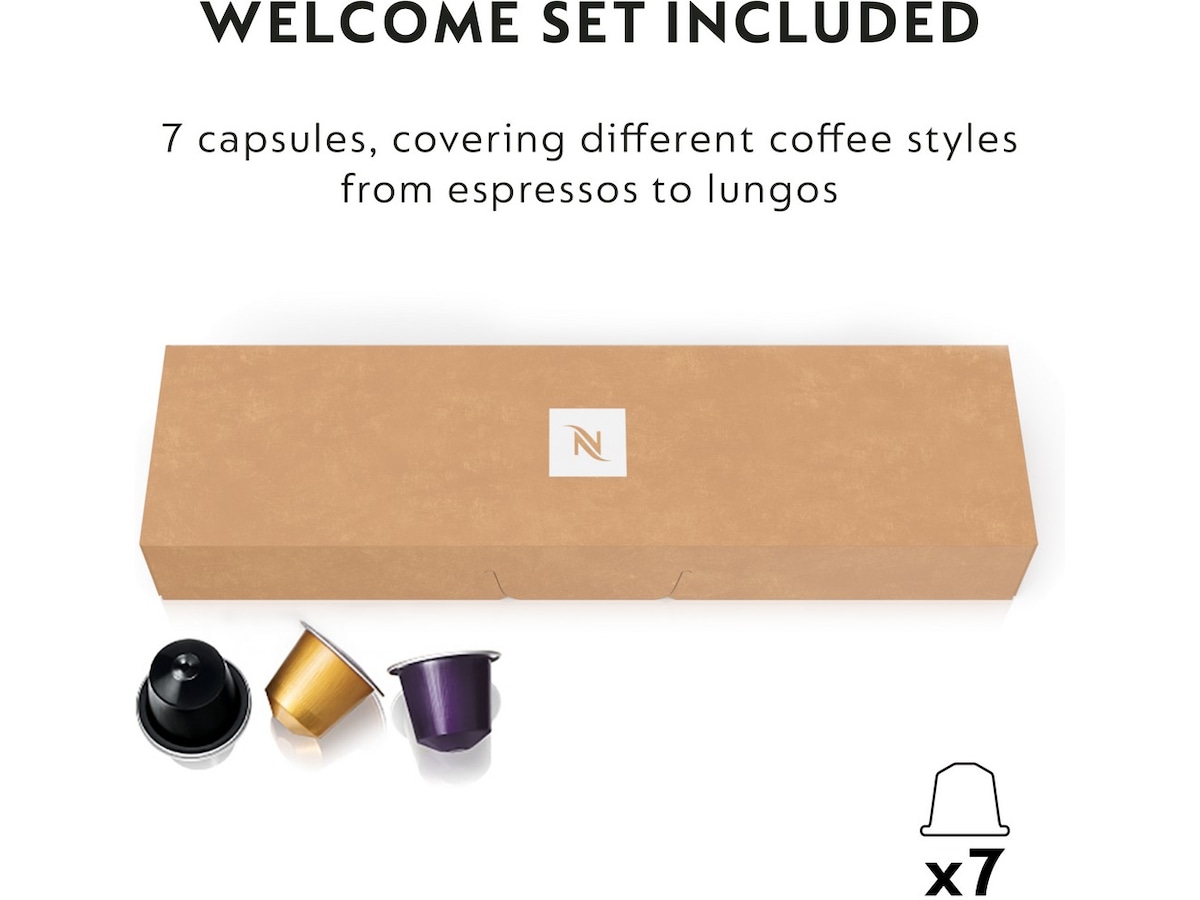 Nespresso CitiZ & Milk by De'Longhi Kapselmaskin (sort) Kapselmaskiner