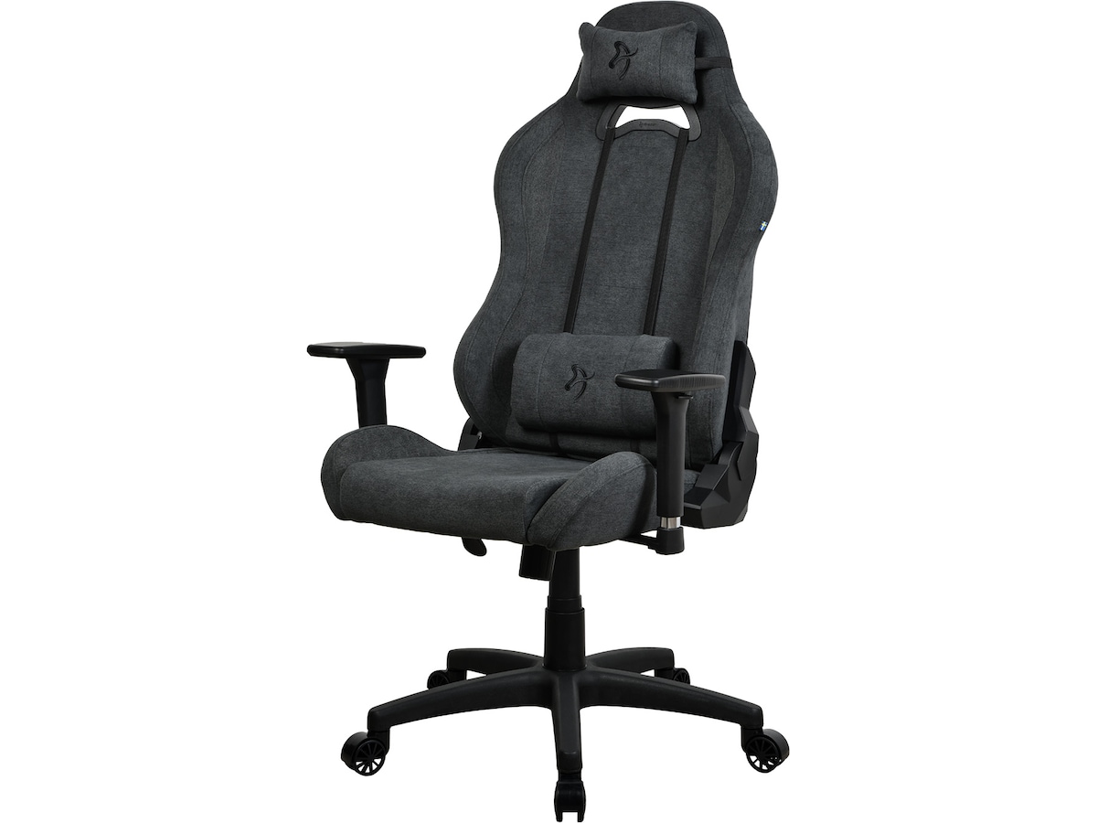 Arozzi Torretta SoftFabric v2 Gamingstol (mørkegrå) Gamingstoler
