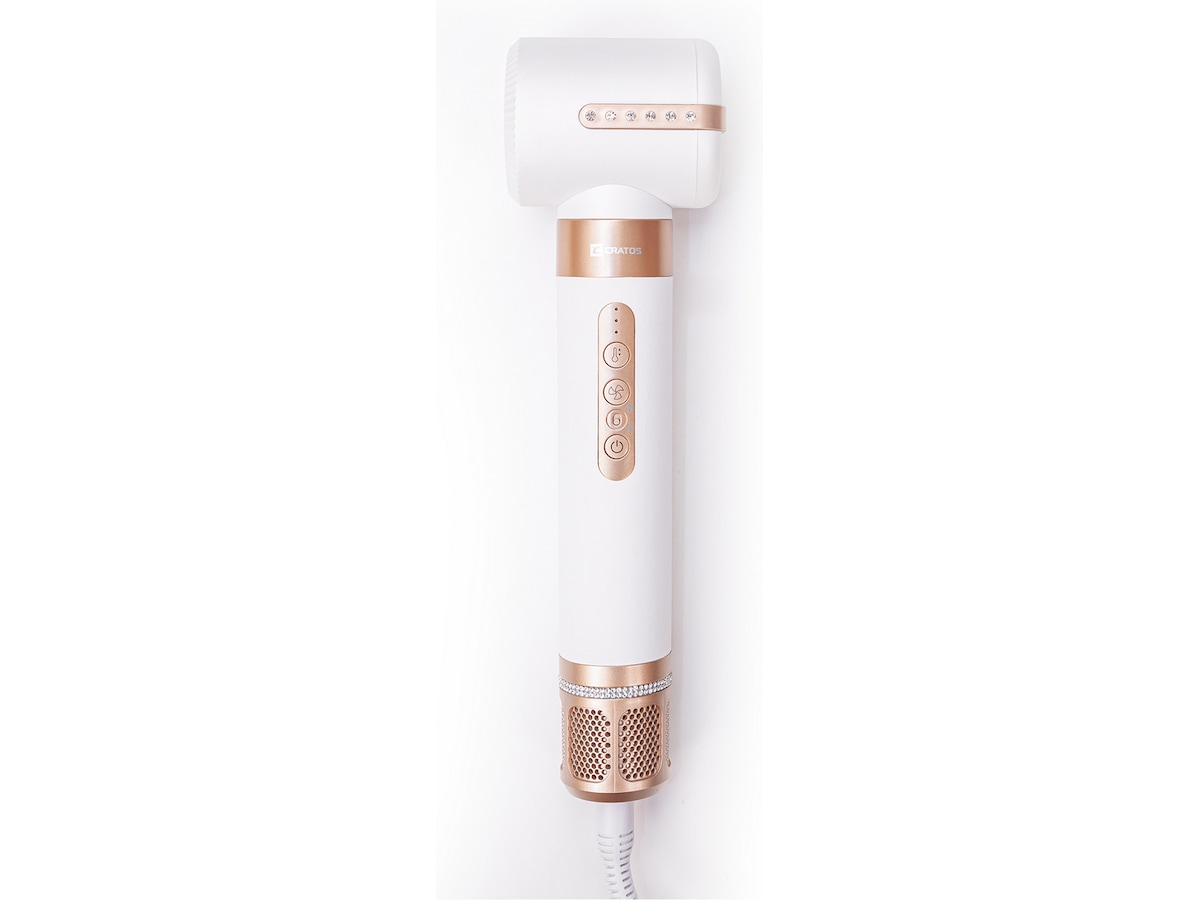 Cratos Aircurl Multistyler (hvit/gull) -B-Grade Demo trening & velvære