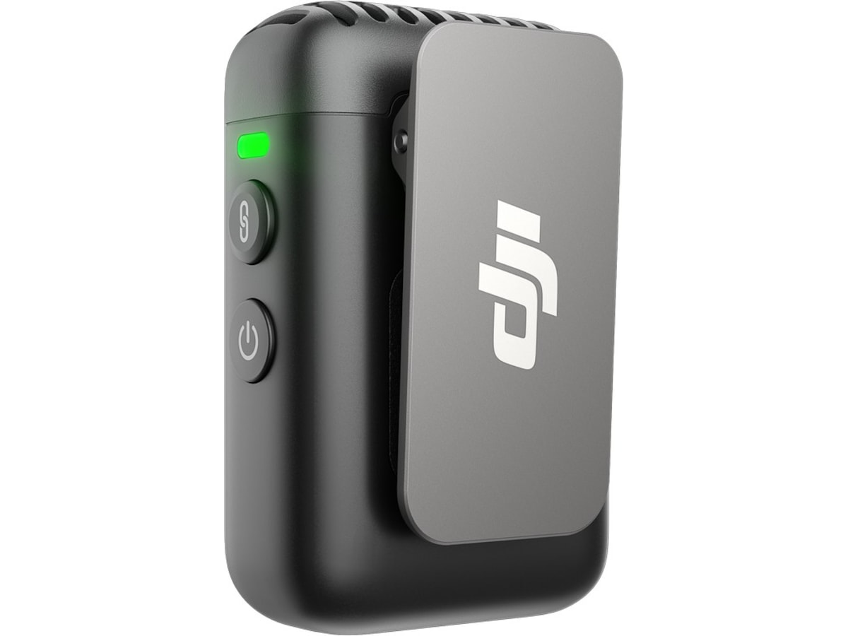 DJI Mic 2 (1 TX + 1 RX) (shadow black) Kameramikrofon