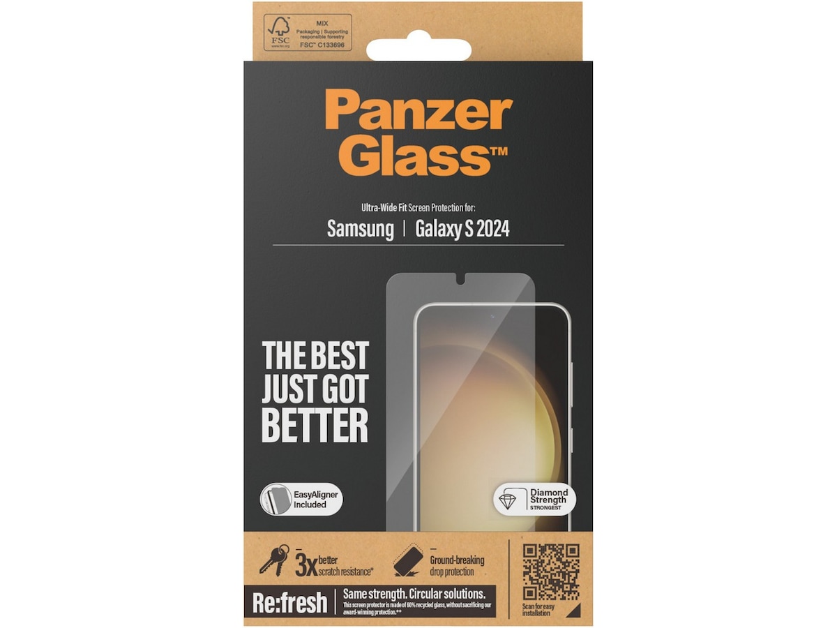 Panzerglass Galaxy S24 Skjermbeskytter Skjermbeskytter