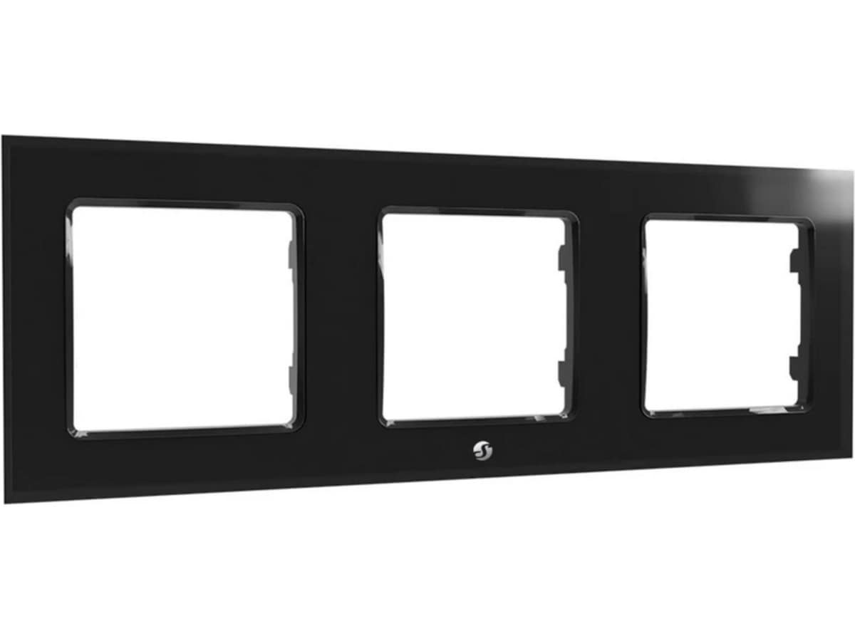 Shelly Wall frame 3 (sort) Smart strømstyring