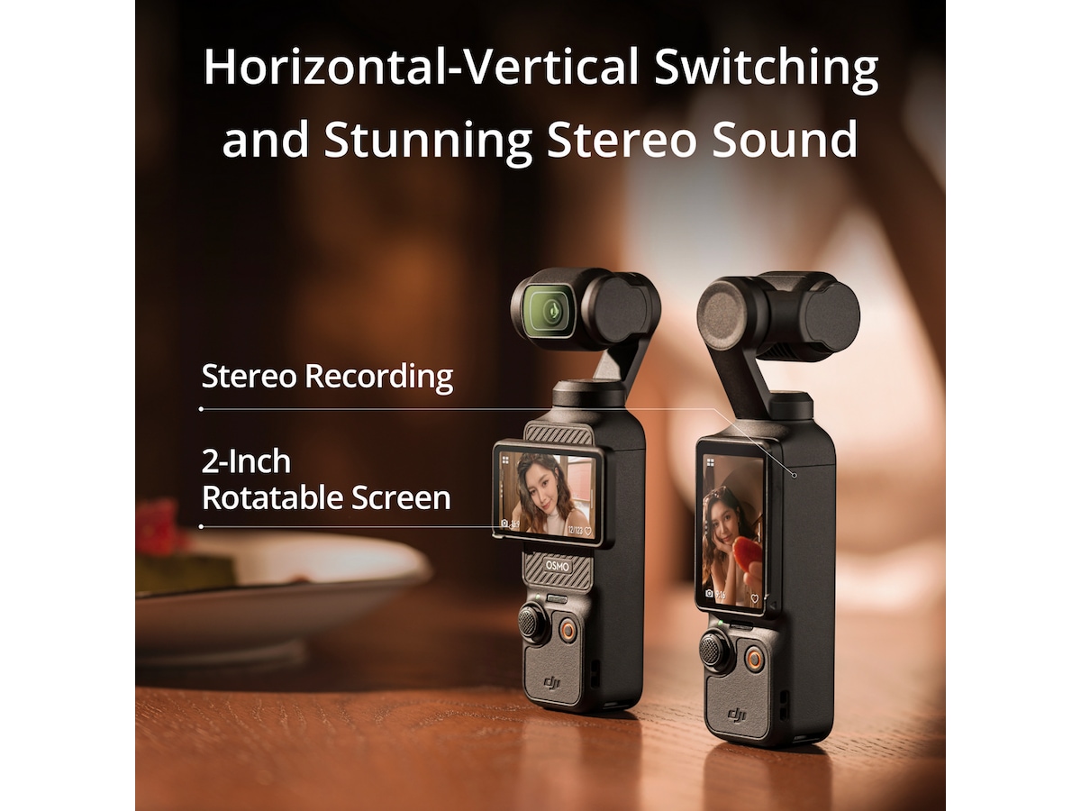 DJI Osmo Pocket 3 Creator Combo -B-Grade Demo hjem & fritid