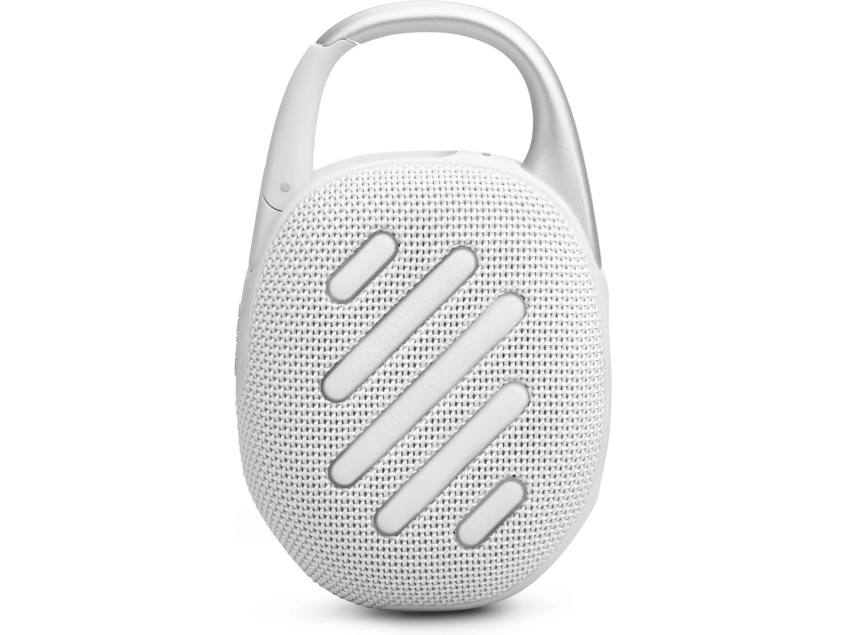 JBL Clip 5 Trådløs bluetooth høyttaler (hvit) Trådløs / Bluetooth-høyttaler