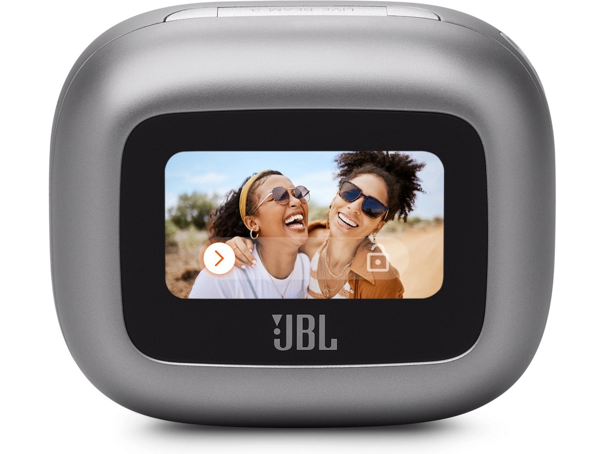 JBL LIVE BEAM 3 trådløse ørepropper, In-Ear (sølv) Ørepropper