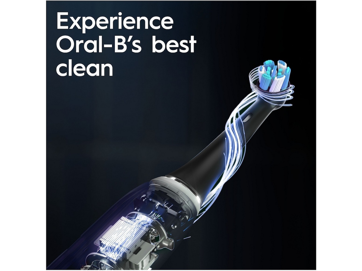 Oral-B iO 10 Elektrisk Tannbørste (stardust hvit) Elektriske tannbørster
