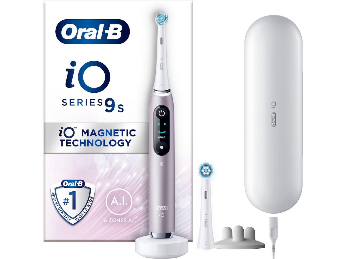 Oral-B iO 9 Elektrisk Tannbørste (rosa) Elektriske tannbørster