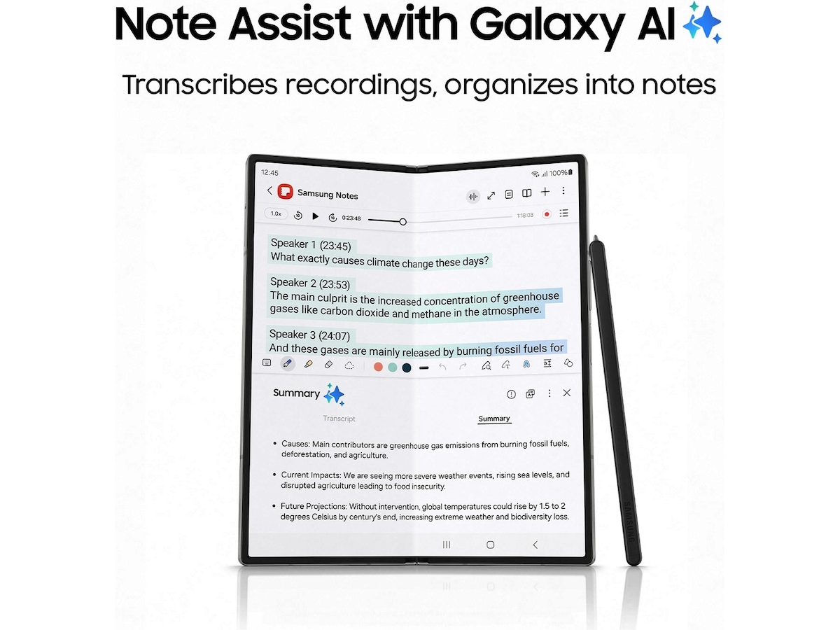 Samsung Galaxy Z Fold6 512GB (silver shadow) Mobiltelefoner