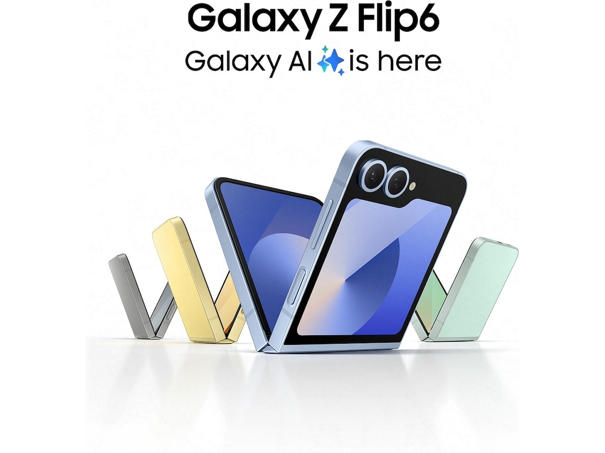 Samsung Galaxy Z Flip6 256GB (silver shadow) Mobiltelefoner