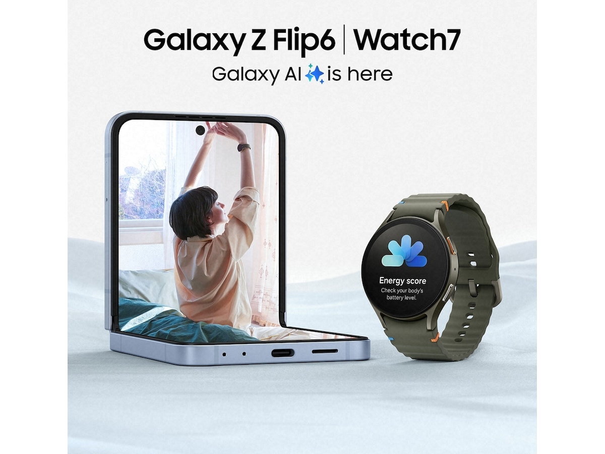 Samsung Galaxy Z Flip6 256GB (silver shadow) Mobiltelefoner