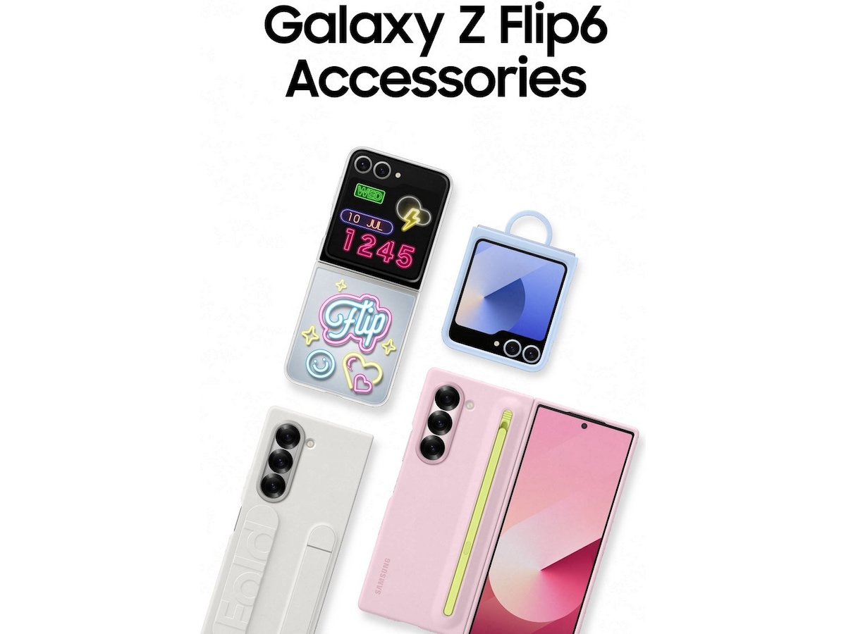 Samsung Galaxy Z Flip6 256GB (silver shadow) Mobiltelefoner