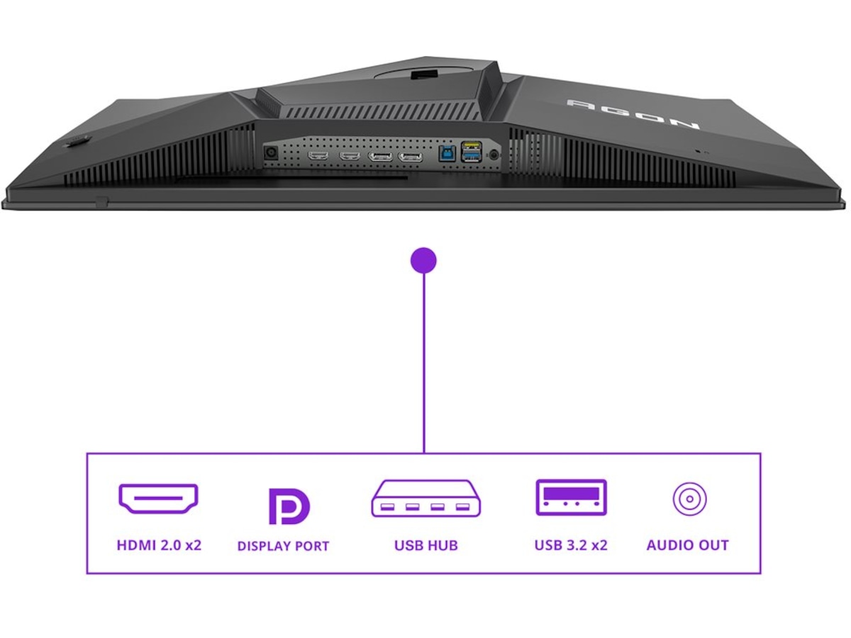 AOC 27" gamingskjerm Agon Pro AG276QZD2 Gamingskjermer