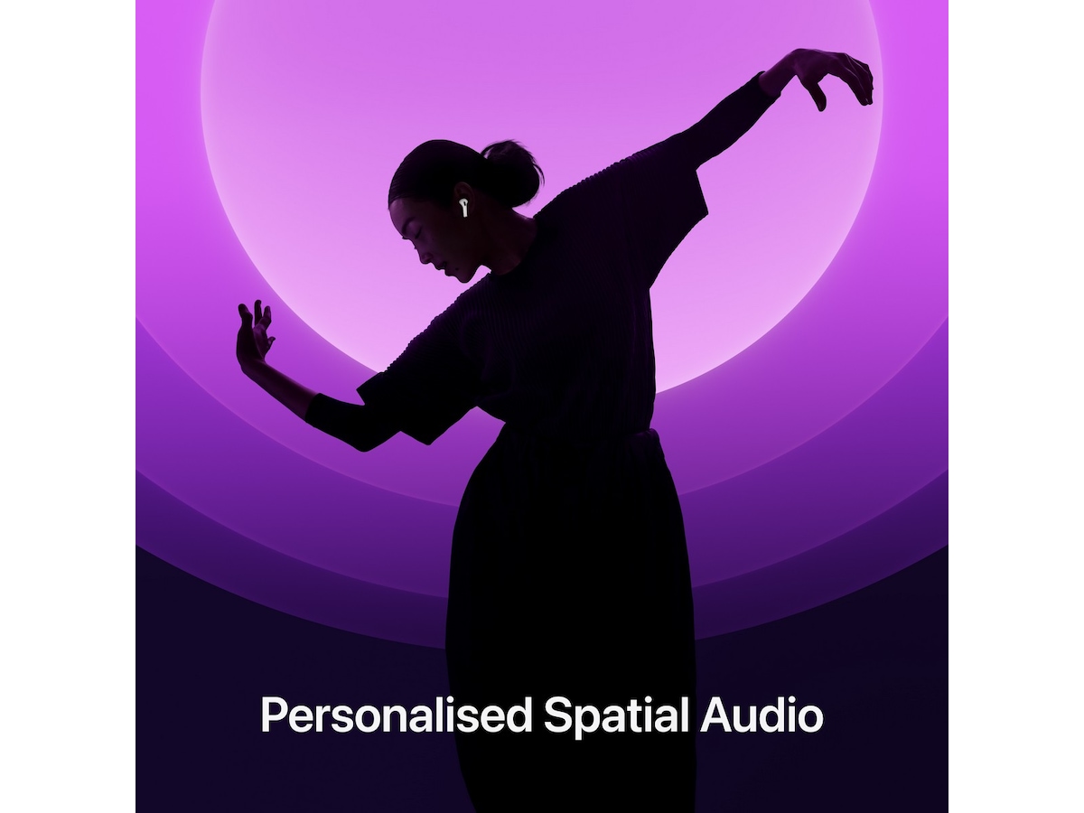 Apple AirPods 4 med Støyredusering trådløse ørepropper, In-Ear (hvit) Ørepropper