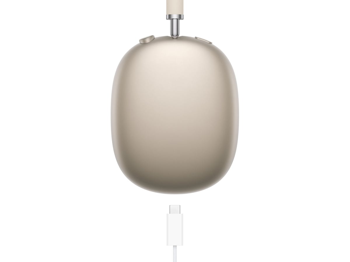 AirPods Max (2024) trådløse hodetelefoner, On-Ear (oransje) Hodetelefoner