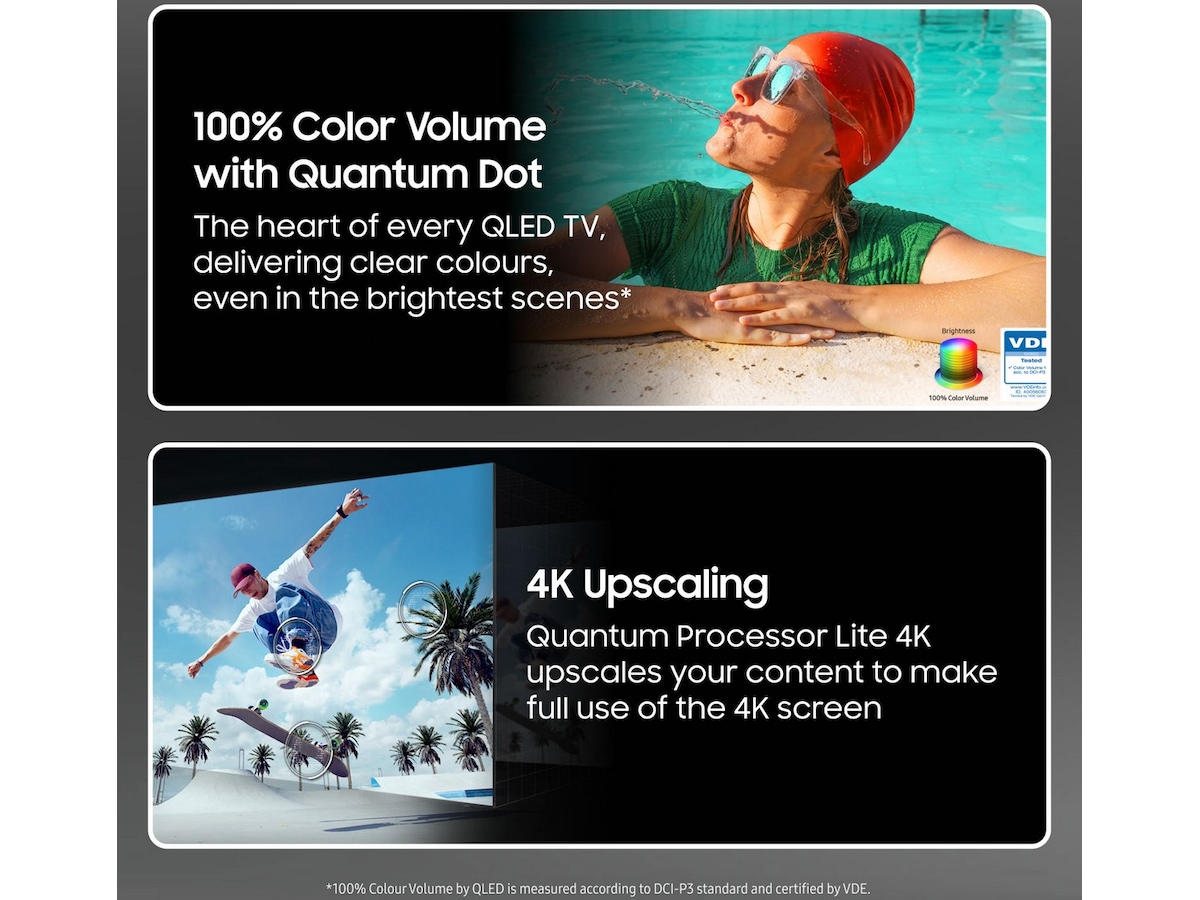 Samsung 50" Q60D QLED 4K TV TQ50Q60D -B-Grade Demo TV/projektor