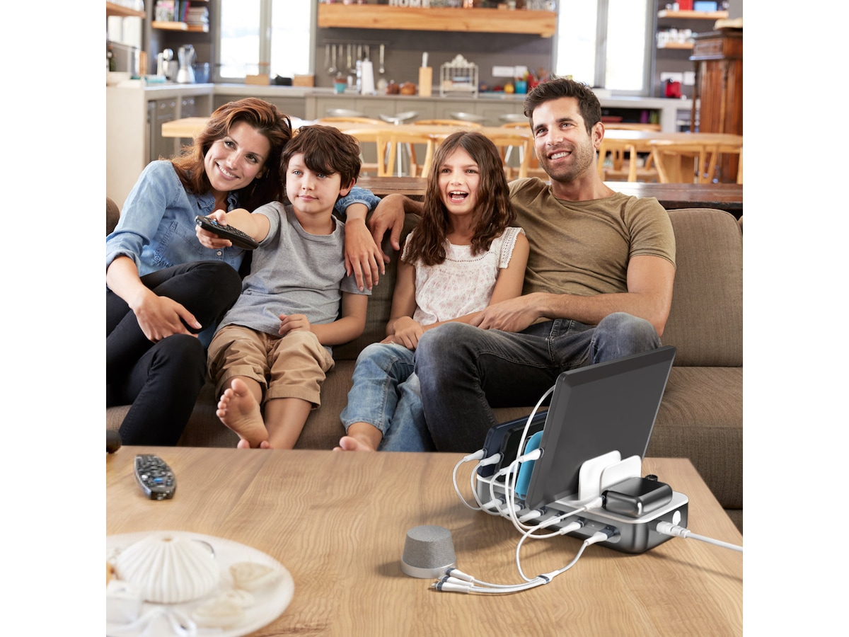 4smarts Team 100W Ladestasjon (stellargrå) Ladestasjon